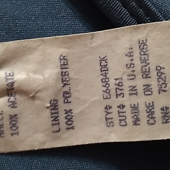 Cloud 8 Blue Lace Dress 2 Piece - Picture 6 of 7